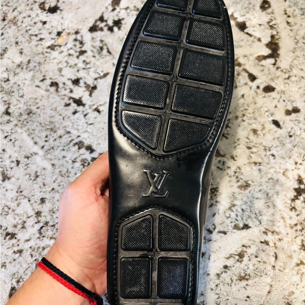 Black Louis Vuitton loafers 10.5 size - Picture 4 of 4